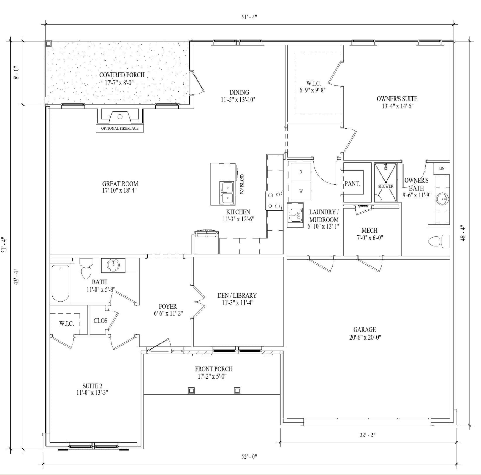 The Dixon Floor Plan Proudly Built By New Age Associates at Mayberry at Mason-Dixon in Littlestown, PA