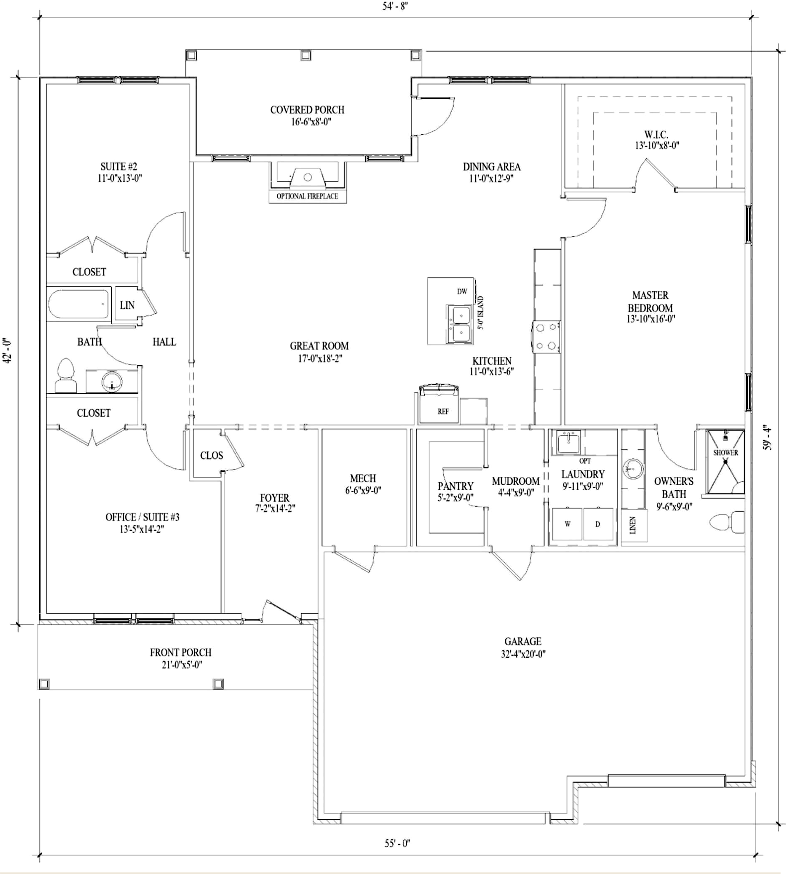 The Frederick Floor Plan Proudly Built By New Age Associates at Mayberry at Mason-Dixon in Littlestown, PA